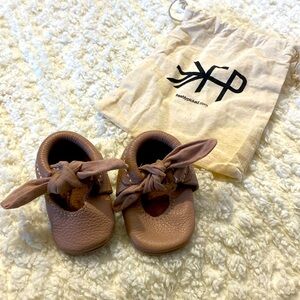 Freshly Picked Brown Kids Moccasins